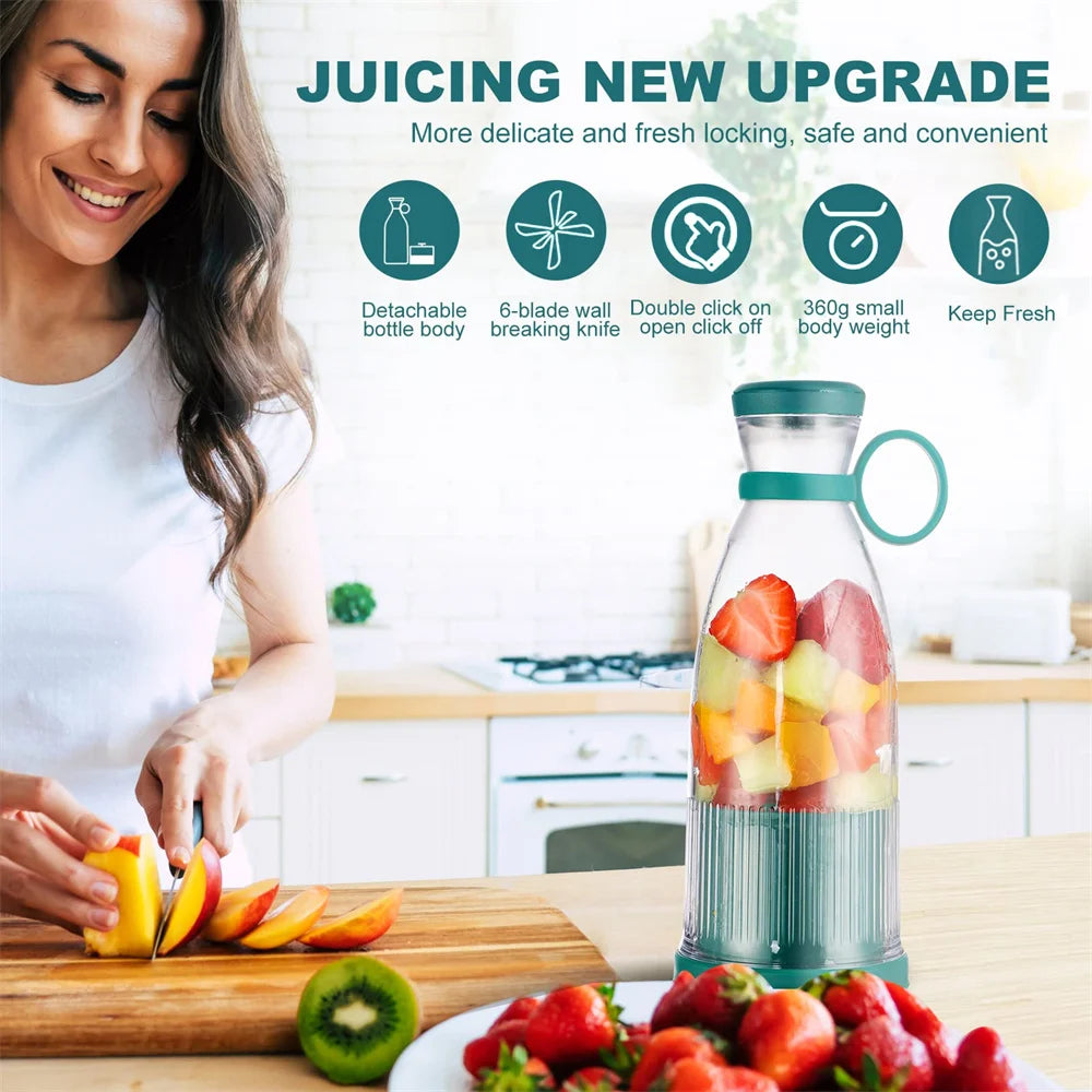 Portable Blender Rechargeable Juicer